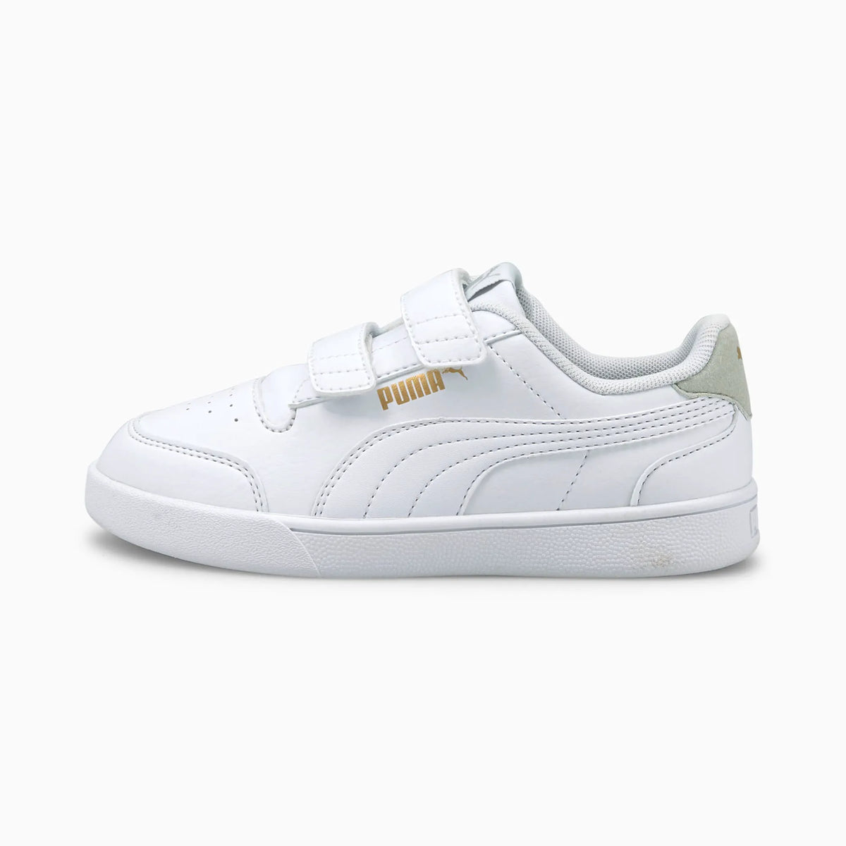Puma White-Puma White-Gray Violet-Puma Team Gold