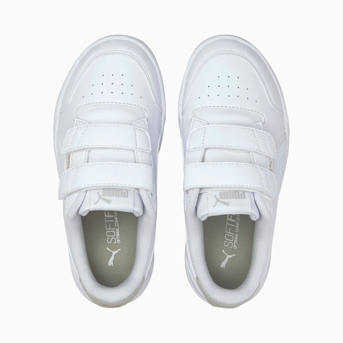 Puma White-Puma White-Gray Violet-Puma Team Gold
