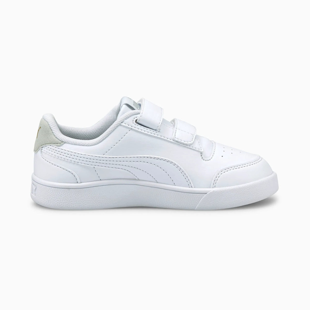 Puma White-Puma White-Gray Violet-Puma Team Gold