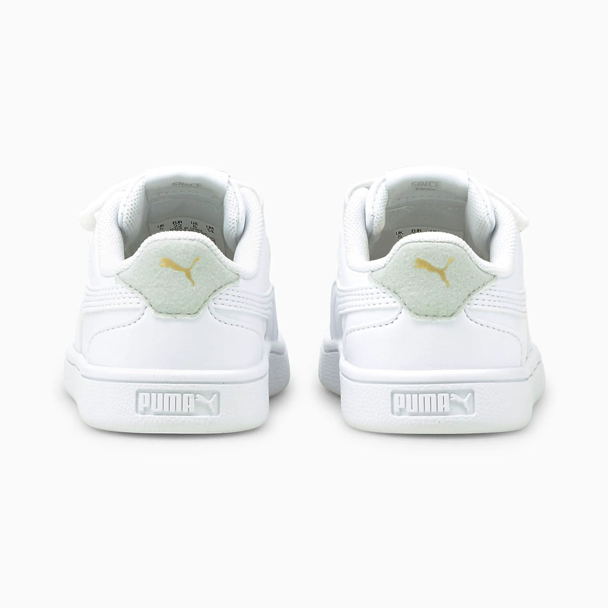 Puma White-Puma White-Gray Violet-Puma Team Gold