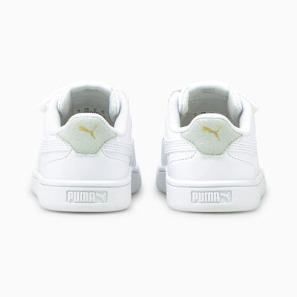 Puma White-Puma White-Gray Violet-Puma Team Gold