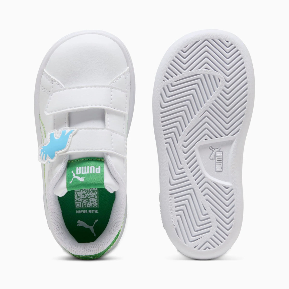 PUMA White-Green Fruit-Vibrant Blue