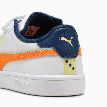 PUMA White-Orange Glo