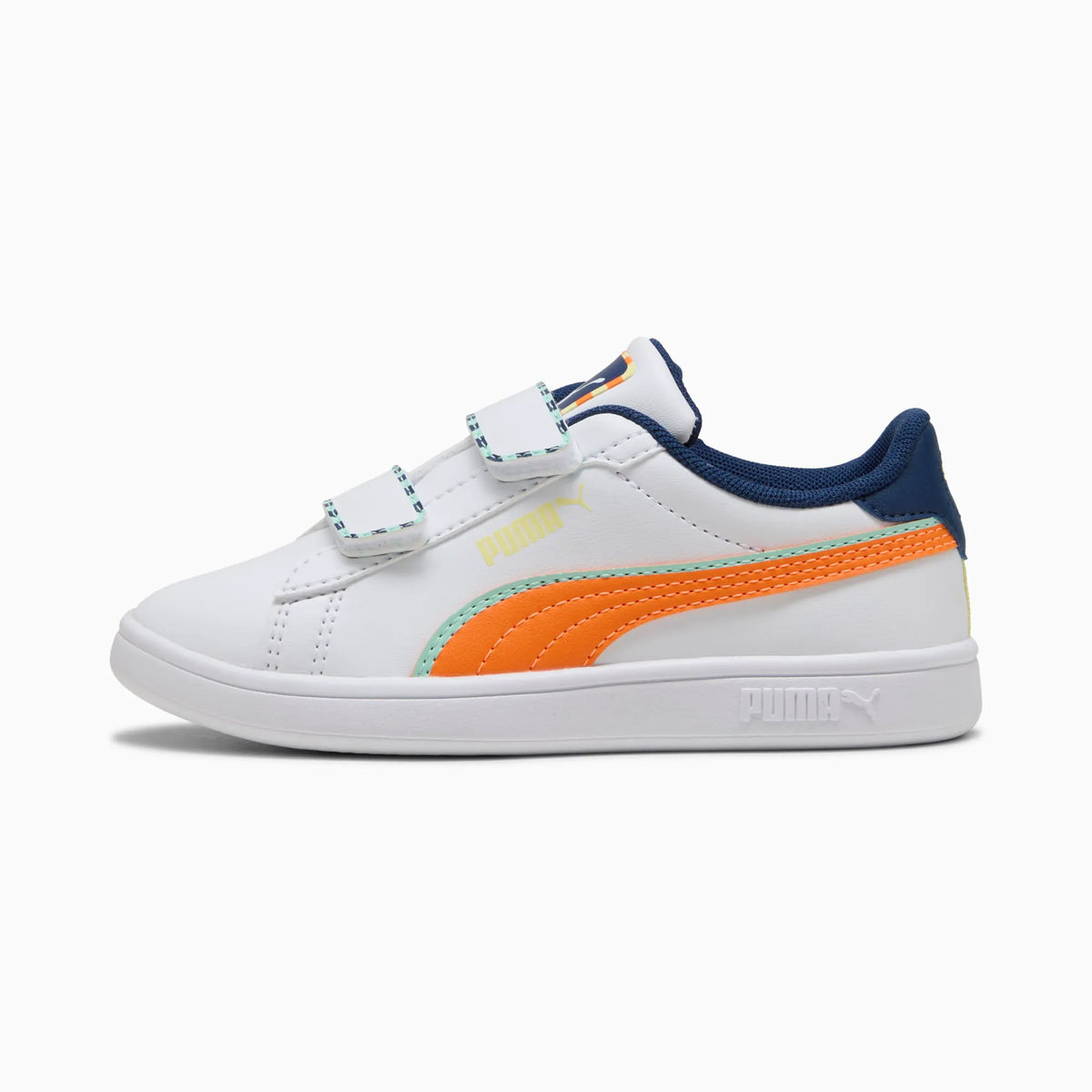 PUMA White-Orange Glo
