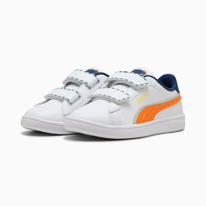PUMA White-Orange Glo