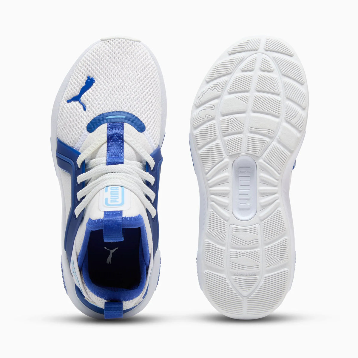 PUMA White-Vivid Blue