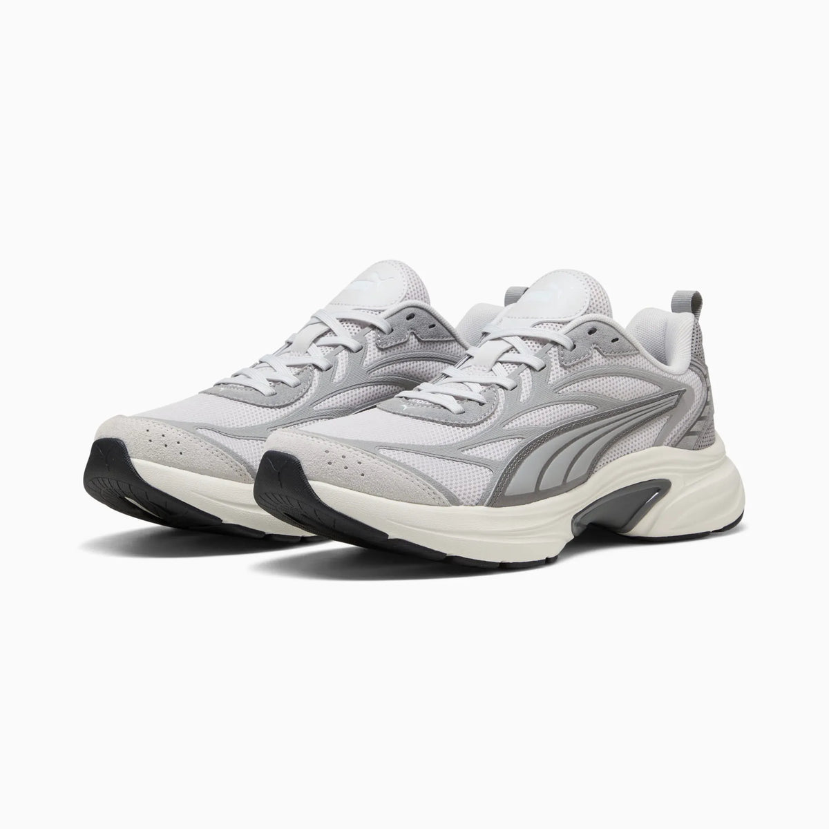 Feather Gray-Gray Echo-Puma Aged Silver-Warm White
