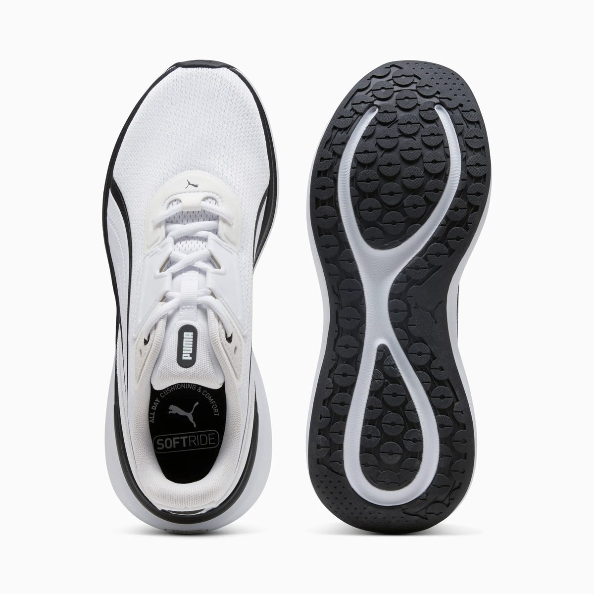 PUMA White-PUMA Black