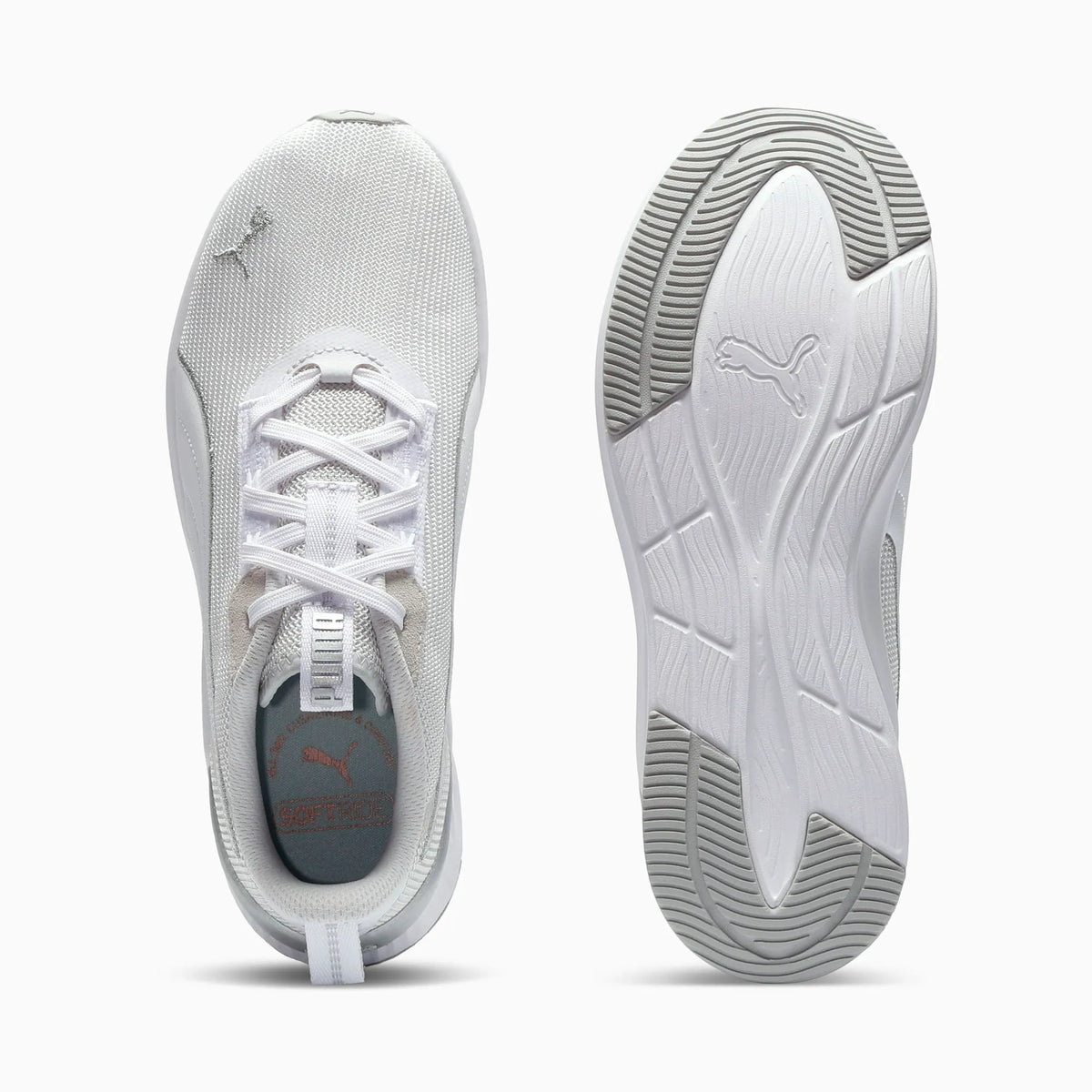 PUMA White-PUMA Silver-Cool Light Gray