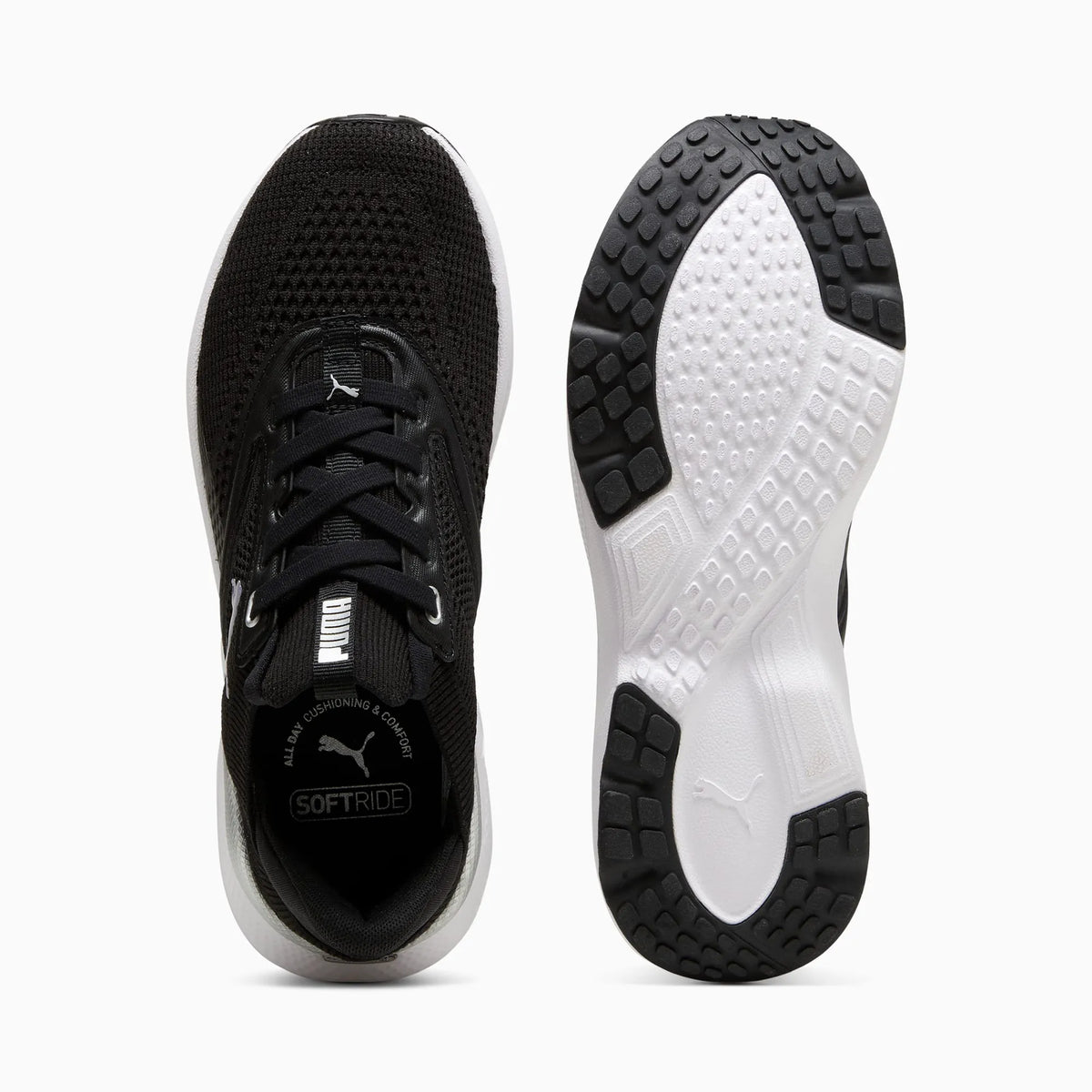PUMA Black-PUMA White