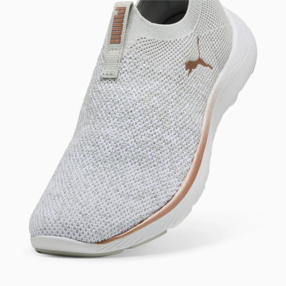 Ash Gray-PUMA White-Rose Gold