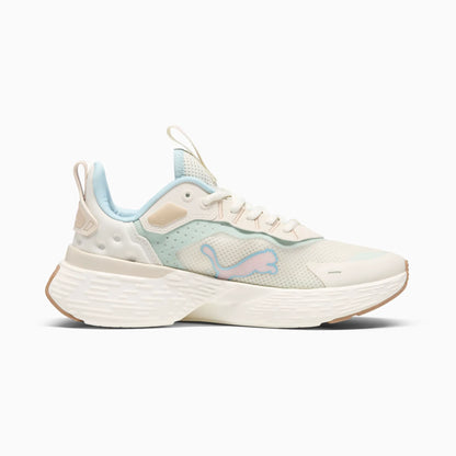 Alpine Snow-Turquoise Surf-Whisp Of Pink