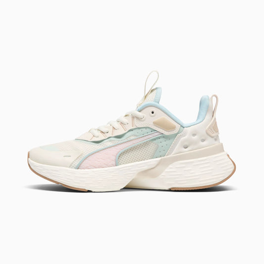 Alpine Snow-Turquoise Surf-Whisp Of Pink