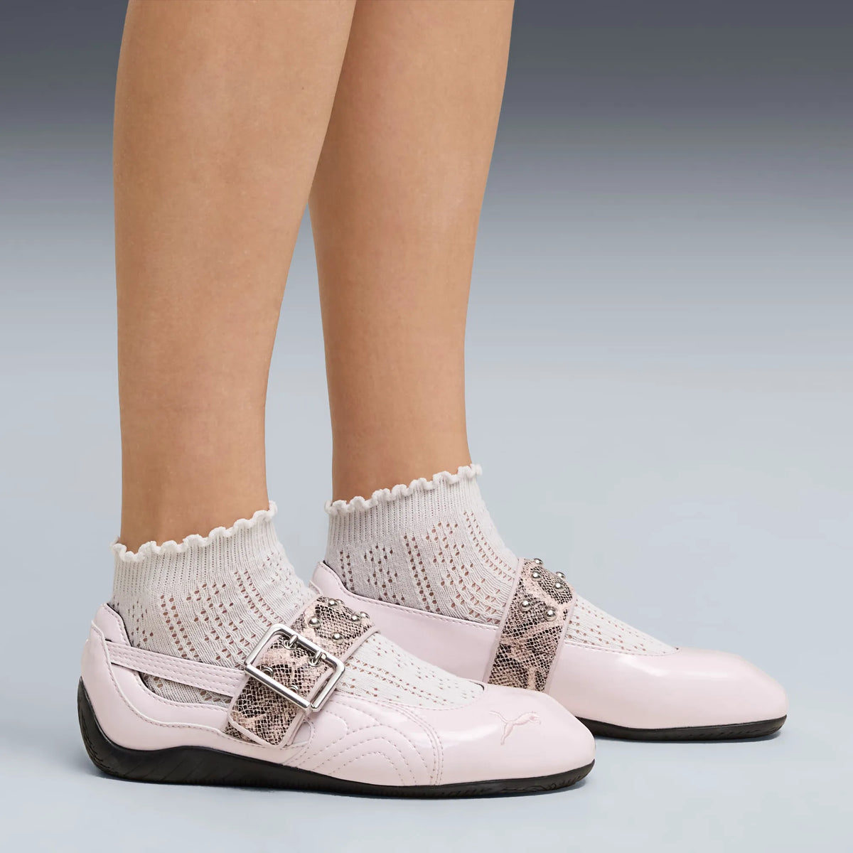 Powder Pink-PUMA Black