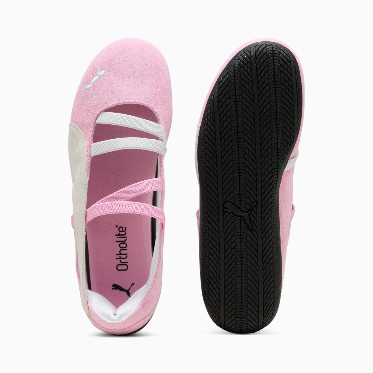 Pink Shimmer-PUMA White
