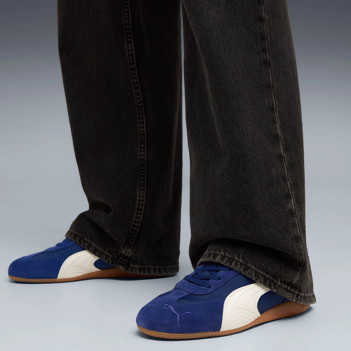 Blue Jewel-PUMA White