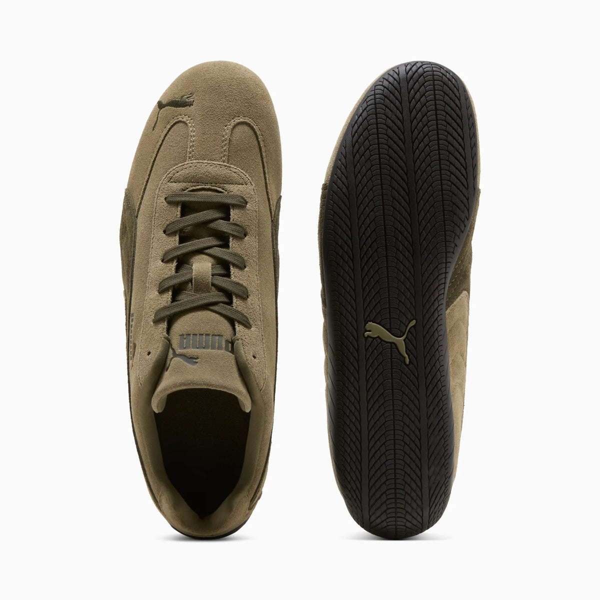 Dark Olive-PUMA Black