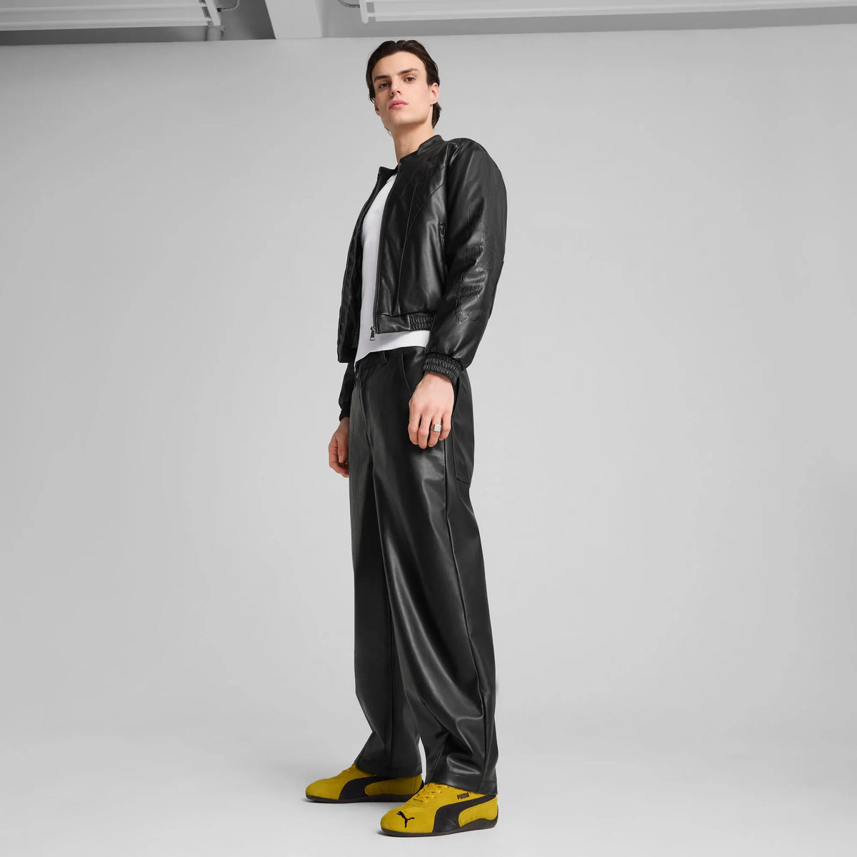 Pelé Yellow-PUMA Black