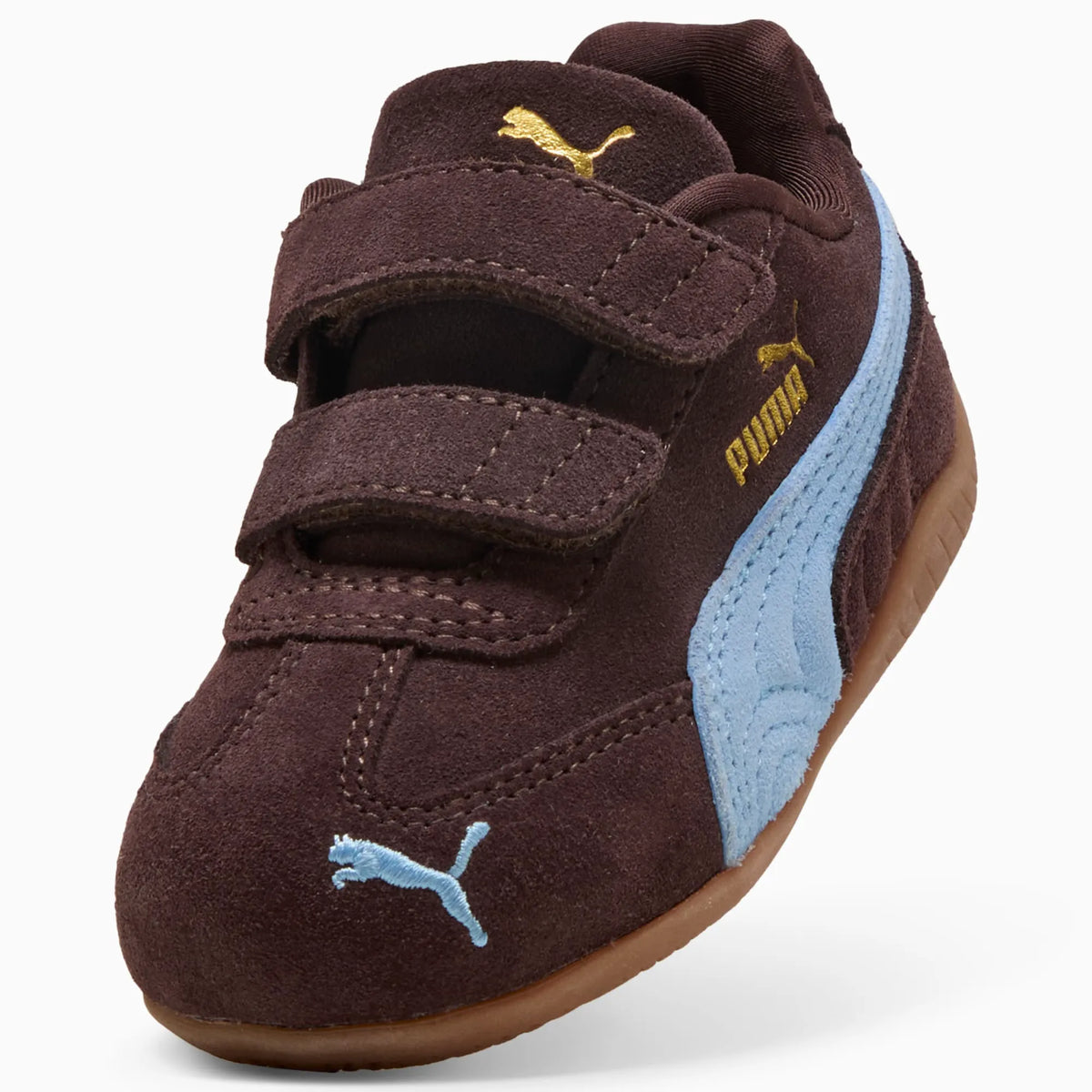 Chocolate Brown-Team Light Blue