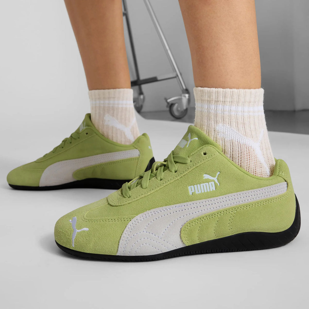 Yellow Alert-PUMA White