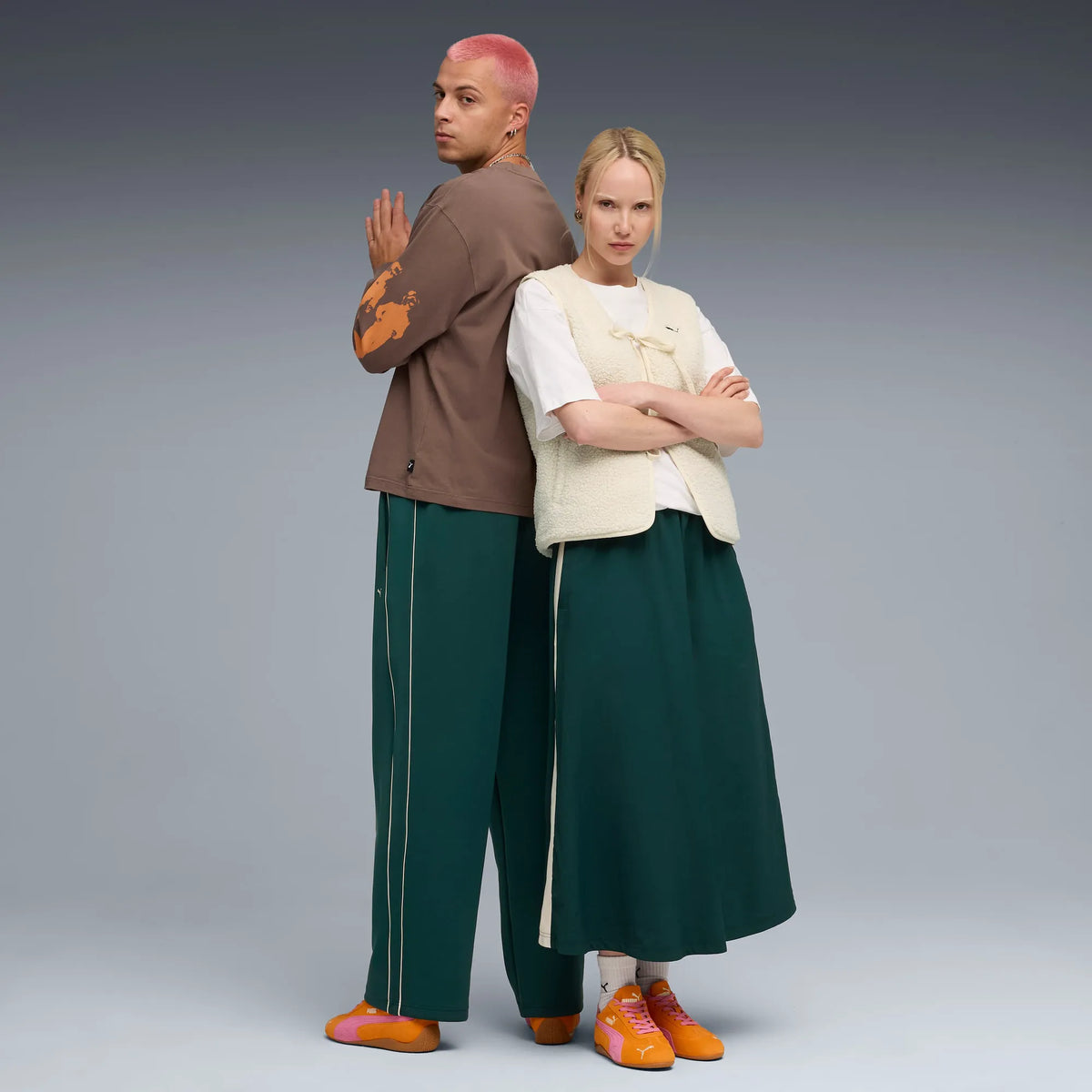 Orange Glo-Poised Pink