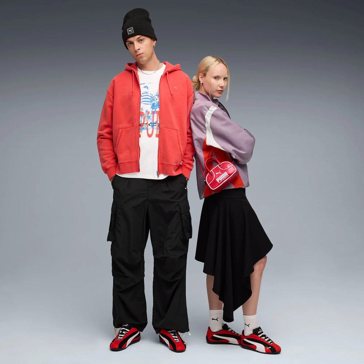 PUMA Red-PUMA White