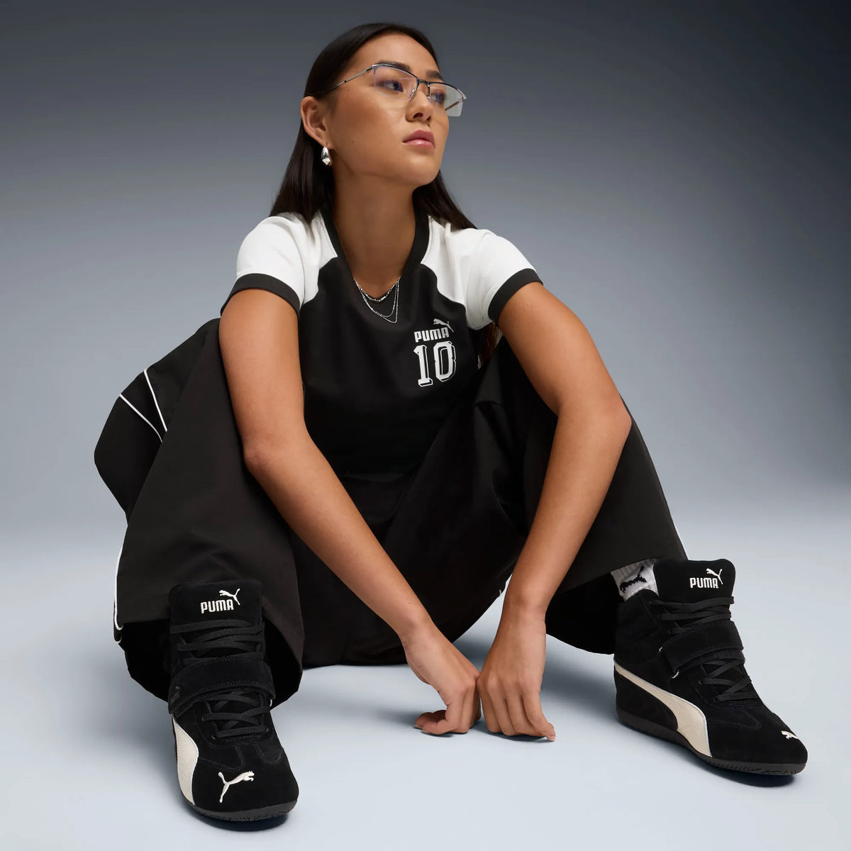 PUMA Black-PUMA White