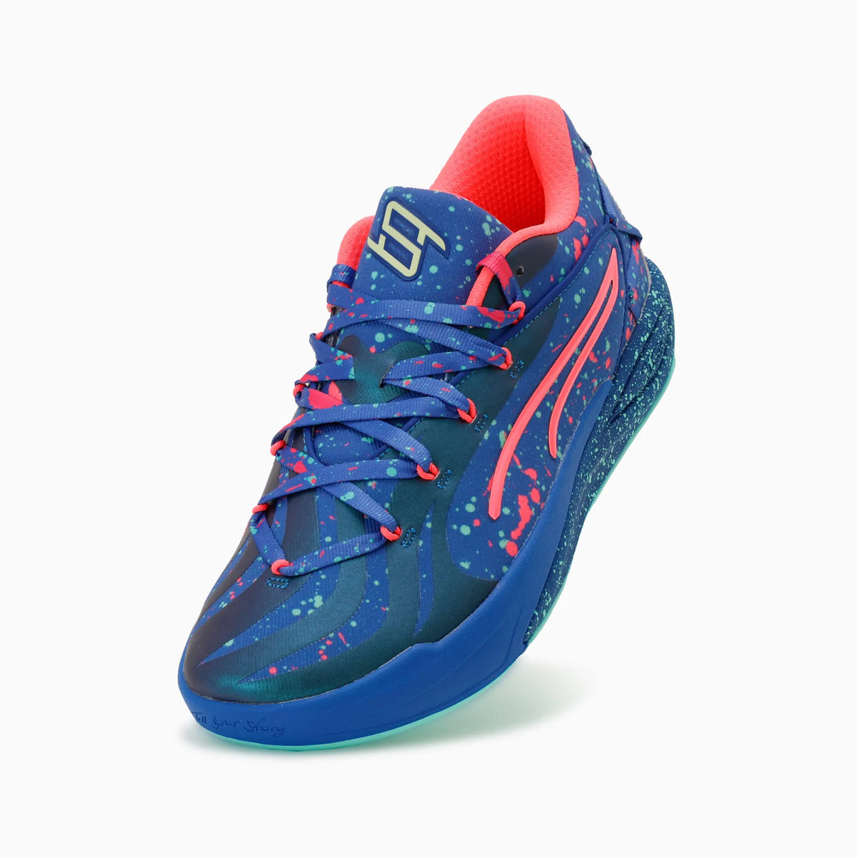 Vivid Blue-Electric Peppermint