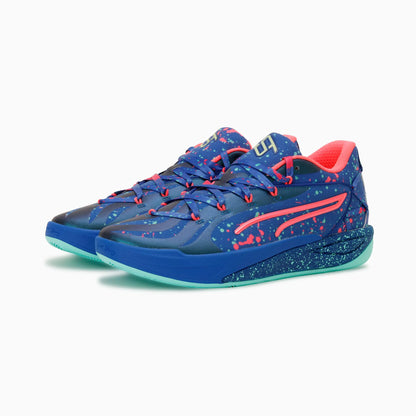 Vivid Blue-Electric Peppermint