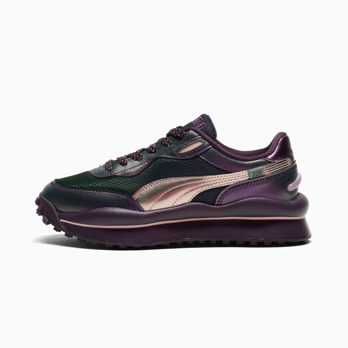 Midnight Plum-Rose Quartz-Green Moon