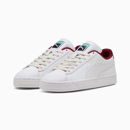 PUMA White-Team Regal Red