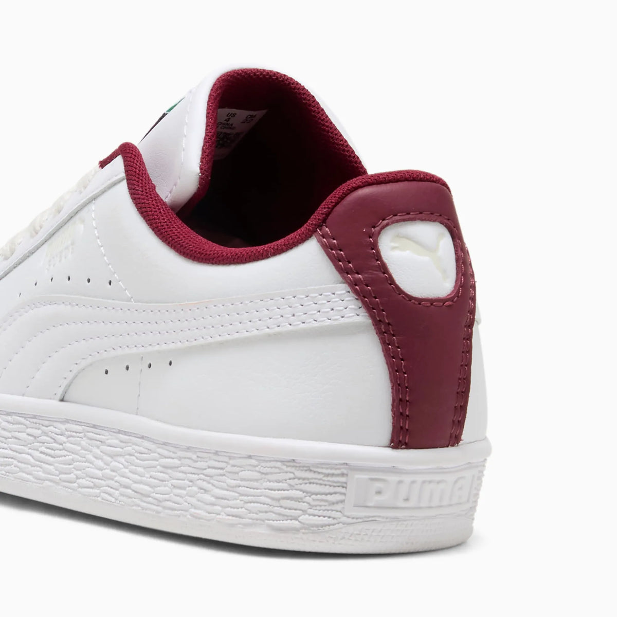 PUMA White-Team Regal Red