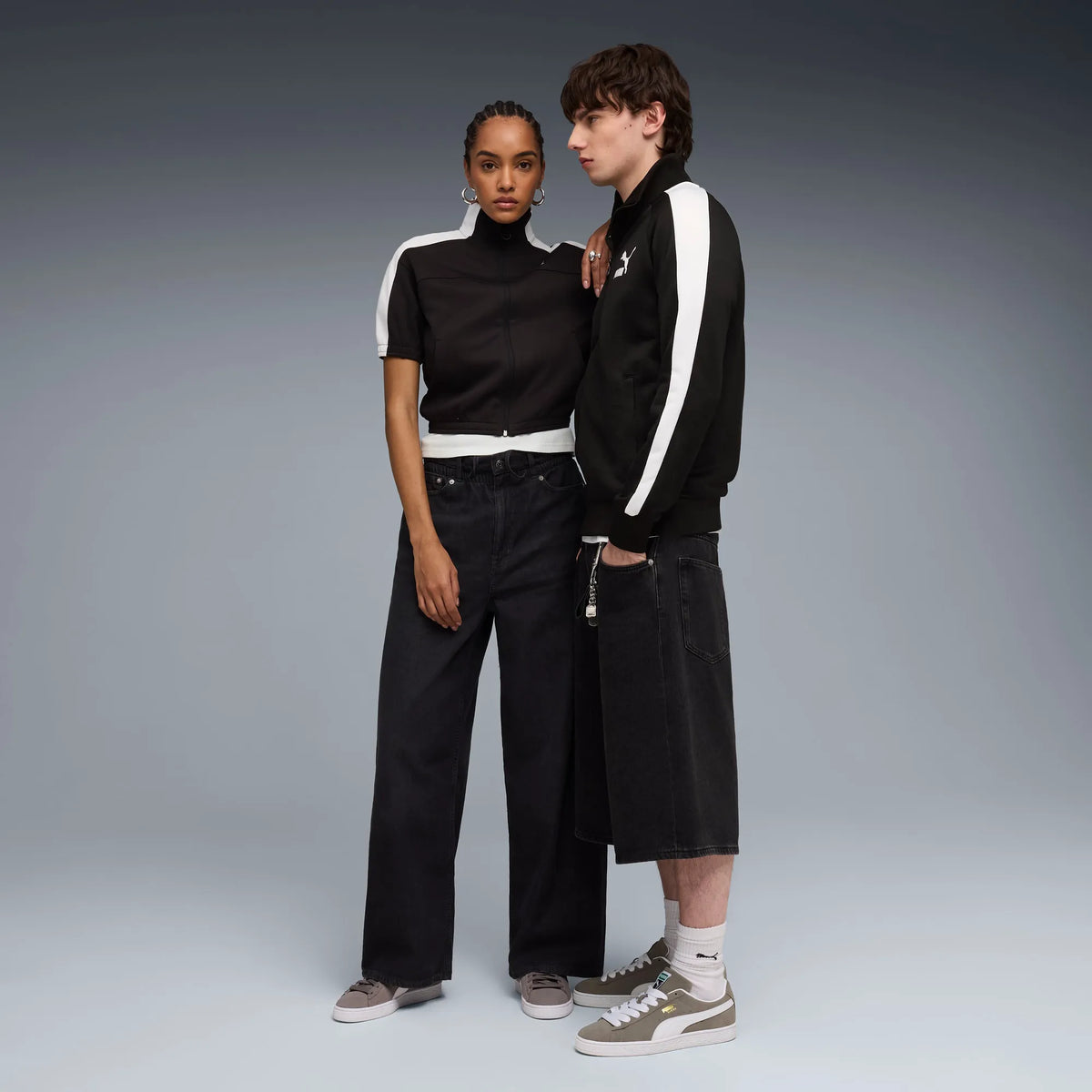 PUMA Black-PUMA White