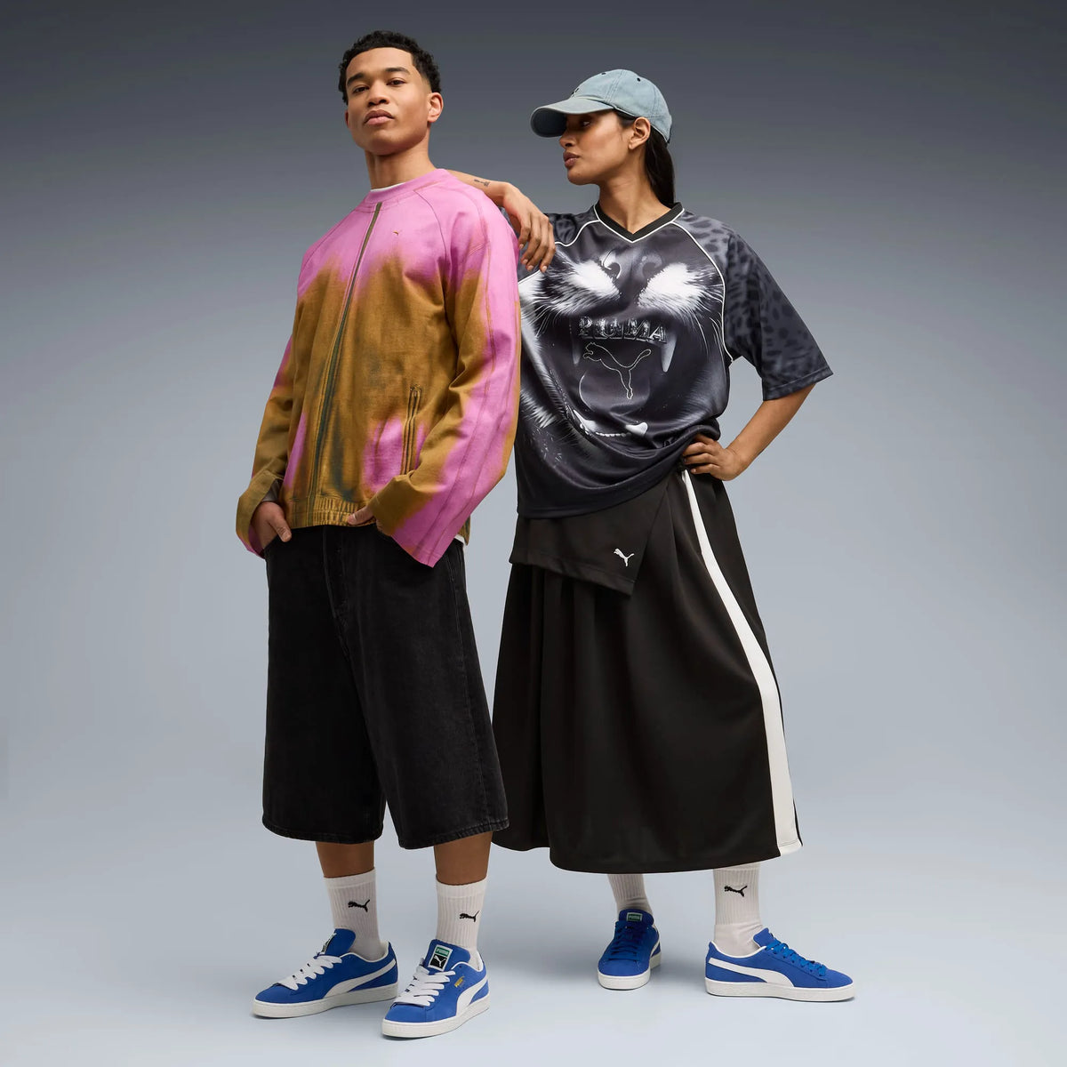 Mountain Blue-PUMA White