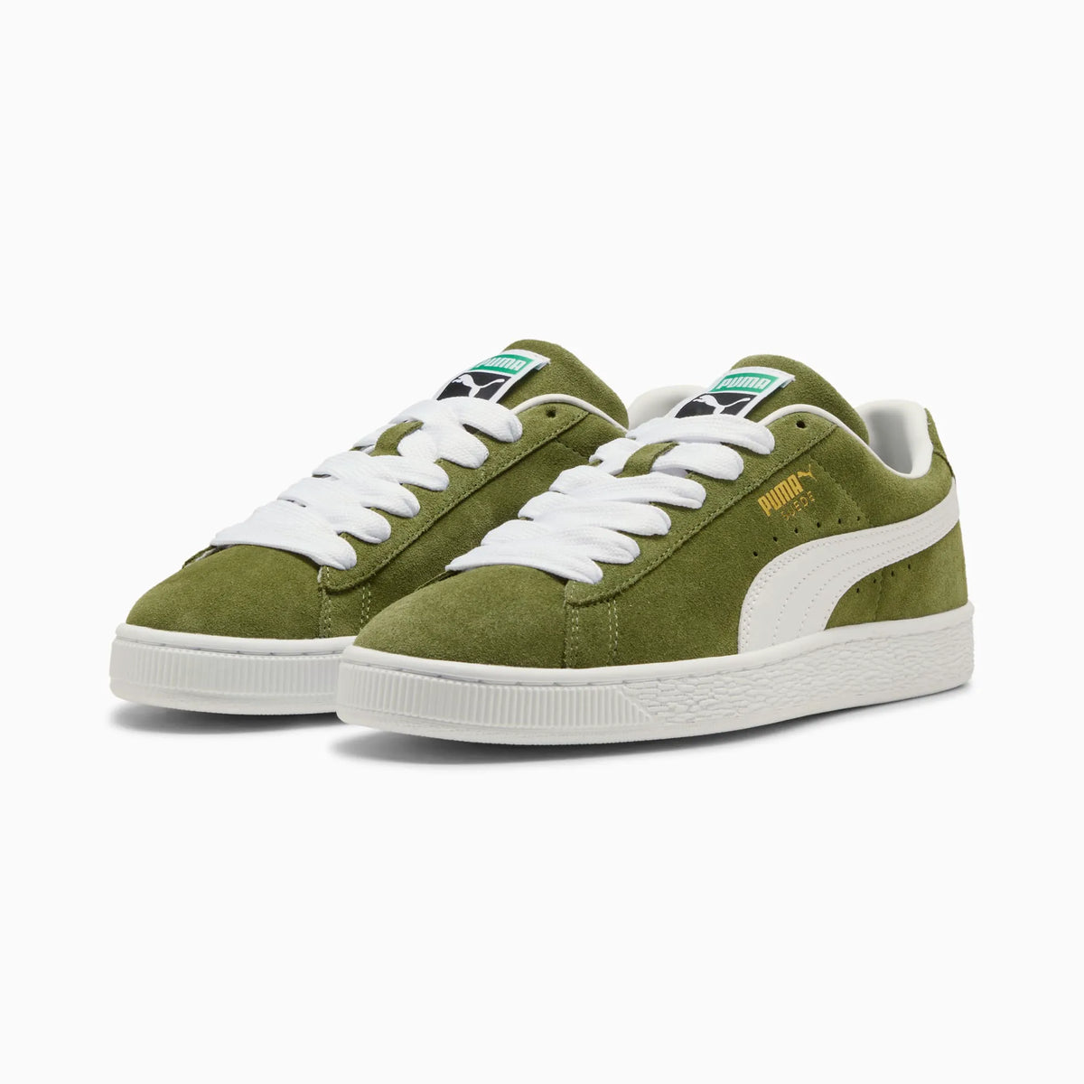 Olive Green-PUMA White