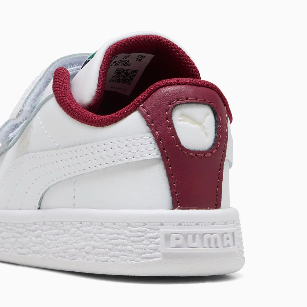 PUMA White-Team Regal Red