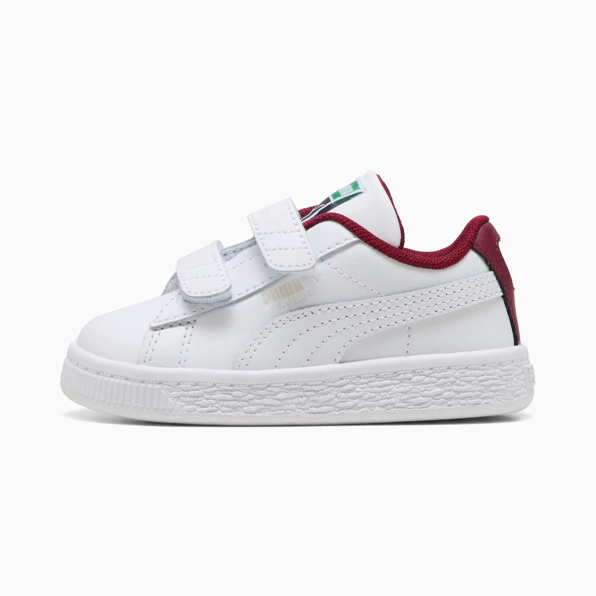 PUMA White-Team Regal Red