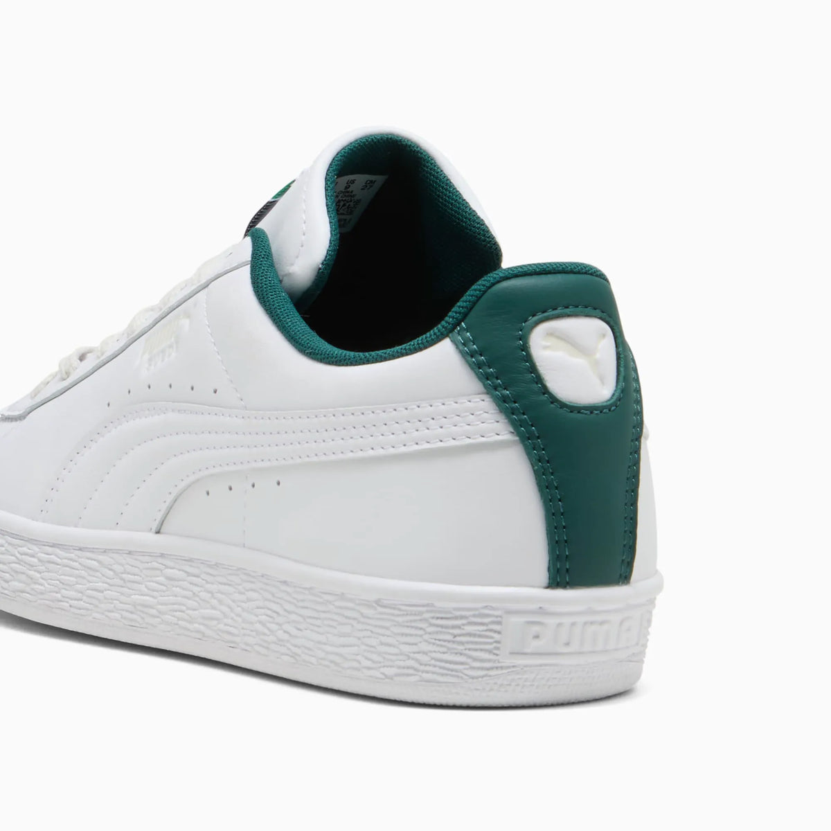 PUMA White-Dark Green