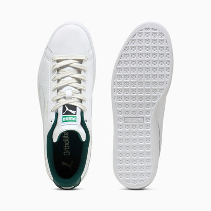 PUMA White-Dark Green