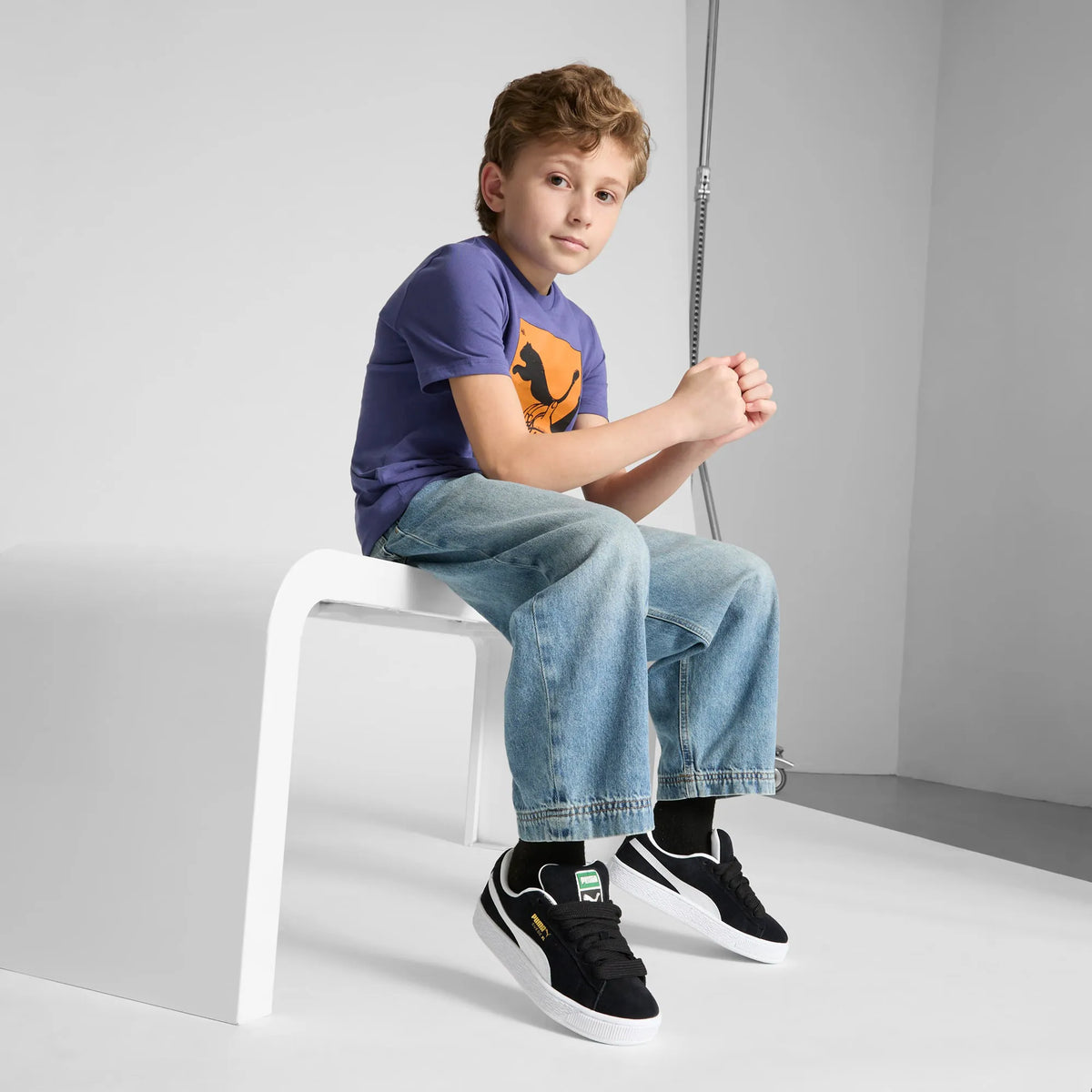 PUMA Black-PUMA White
