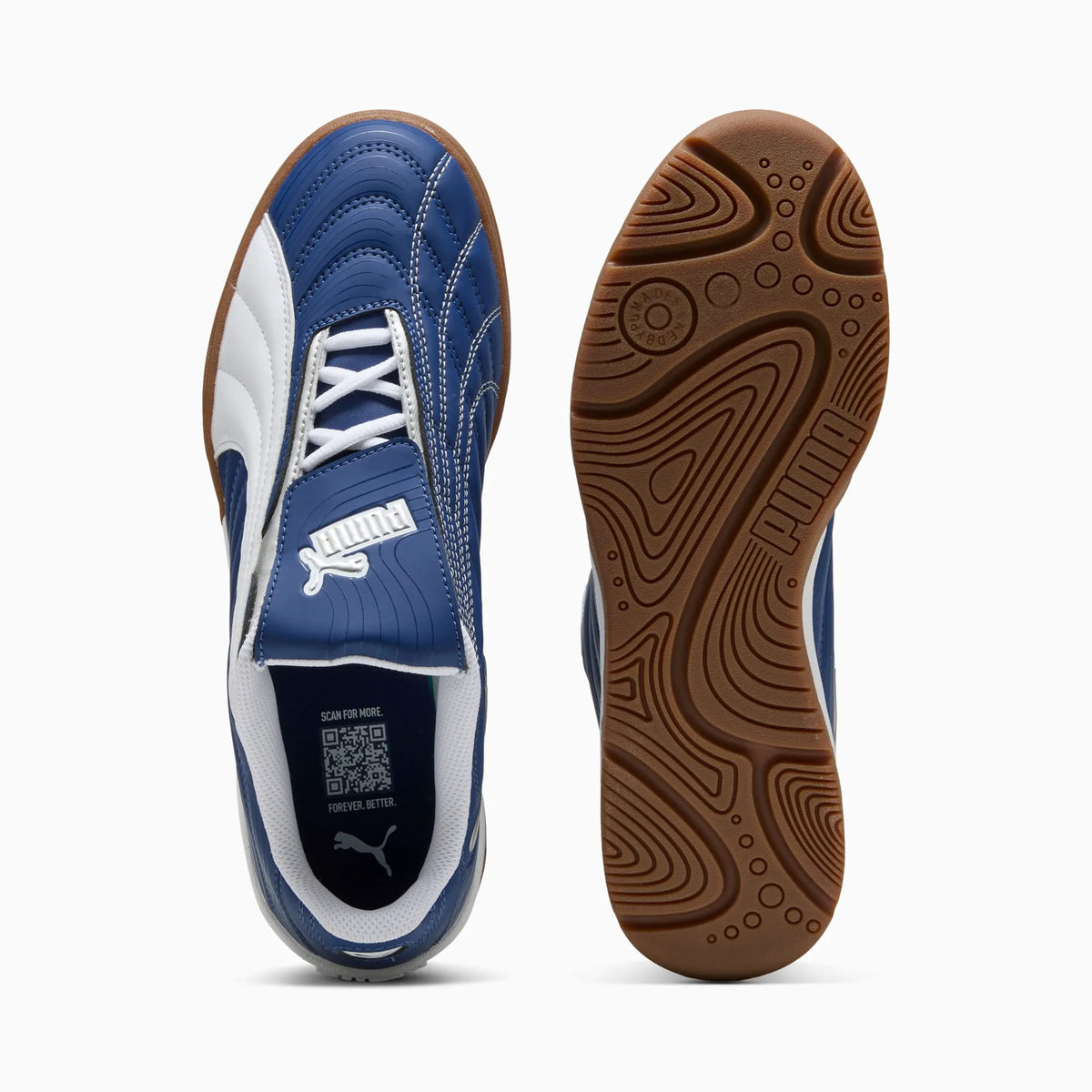 Blue Jewel-PUMA White