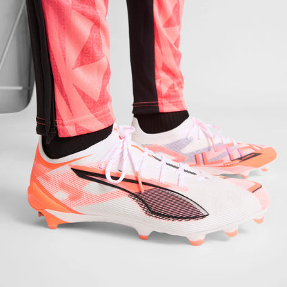 PUMA White-PUMA Black-Glowing Red