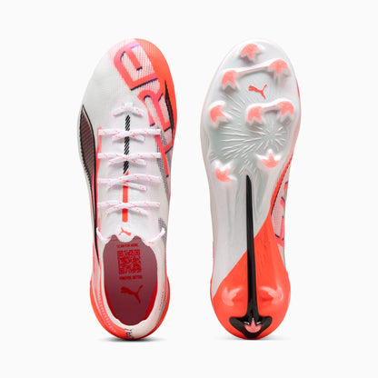 PUMA White-PUMA Black-Glowing Red