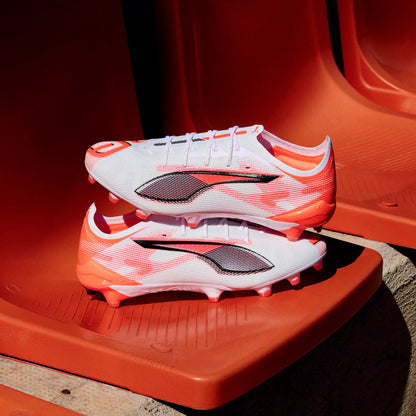 PUMA White-PUMA Black-Glowing Red