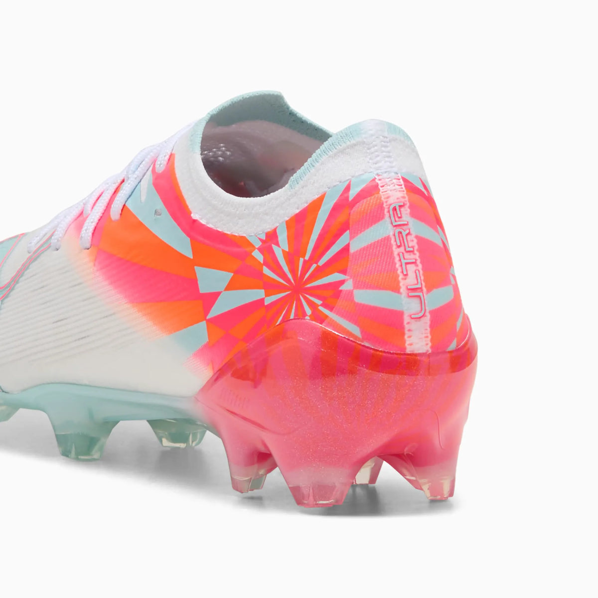 PUMA White-Ultra Orange-Pink Alert-Light Aqua