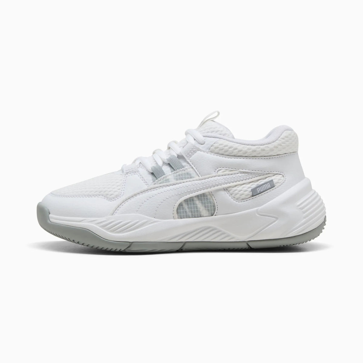 PUMA White-Cool Mid Gray