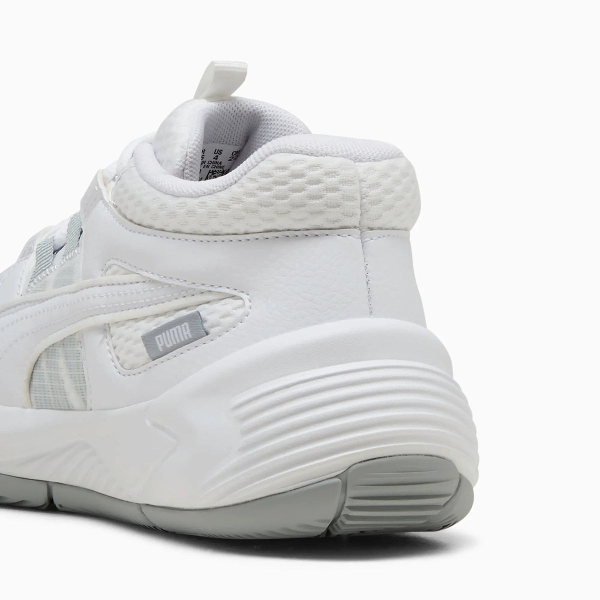 PUMA White-Cool Mid Gray