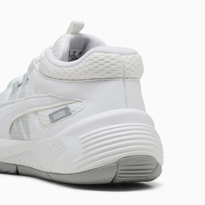 PUMA White-Cool Mid Gray