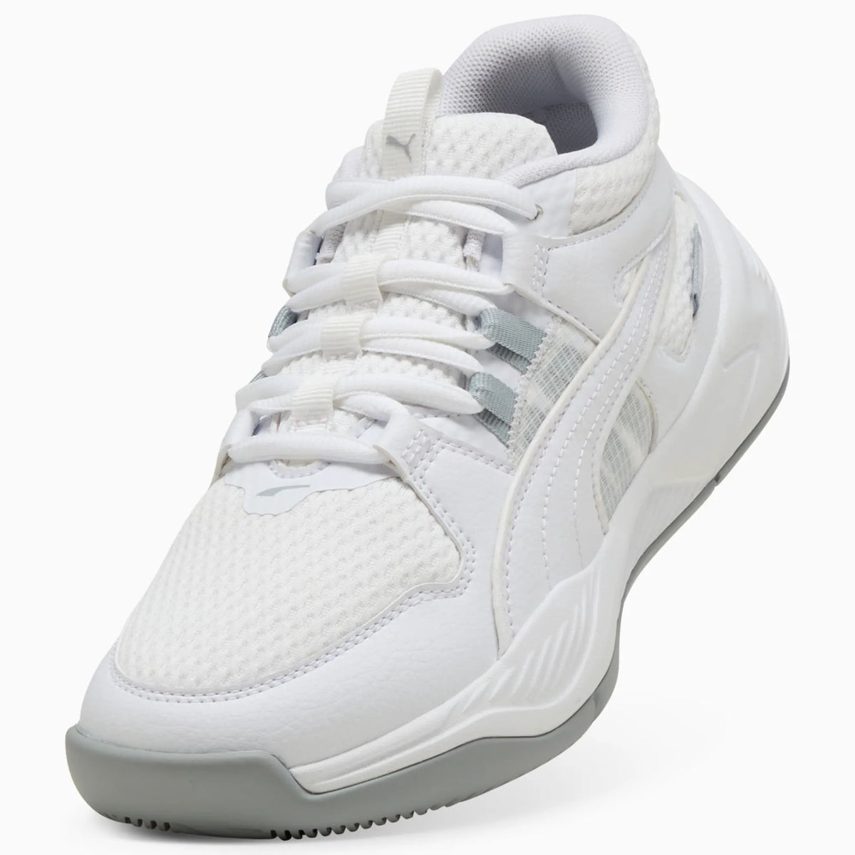 PUMA White-Cool Mid Gray