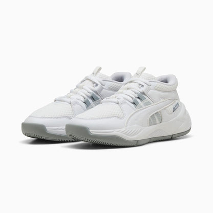 PUMA White-Cool Mid Gray